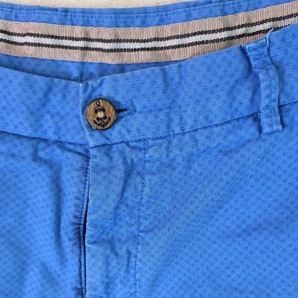 Massimo Dutti Men's Blue‎ Shorts Short Size 38 / EU Sz. 48 - Picture 4 of 11